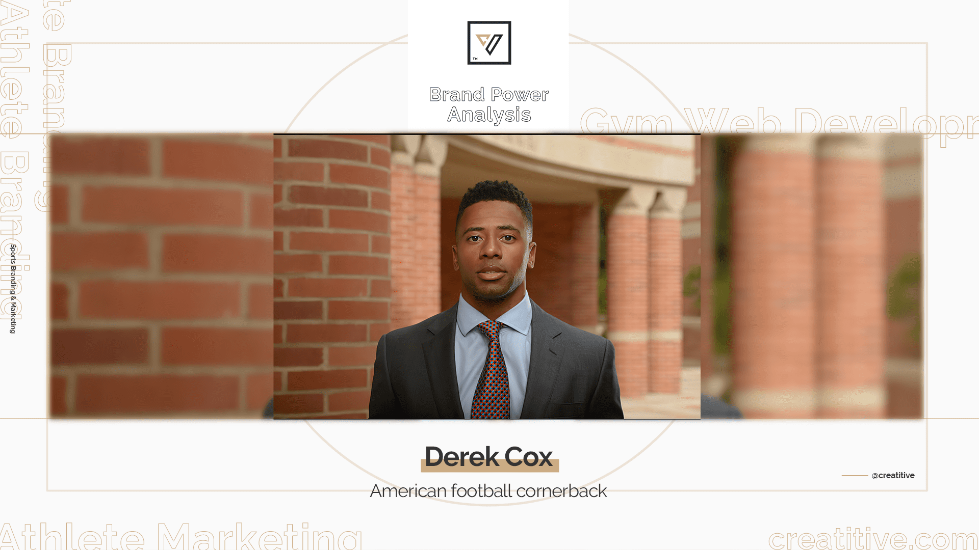 Brand Power Analysis: NFL CB & Entrepreneur Derek Cox