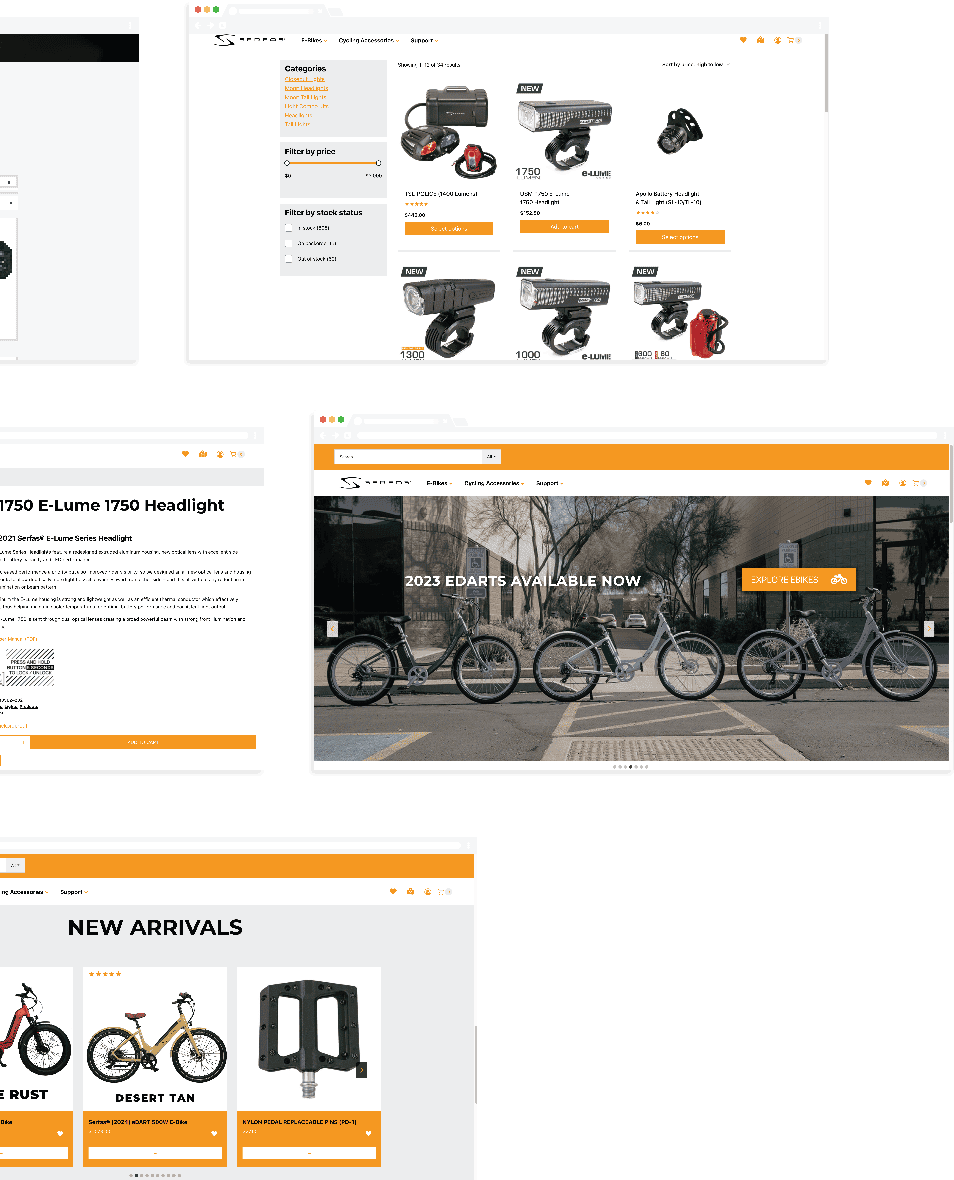 Develop a website that aligns your digital marketing efforts and goals. 
